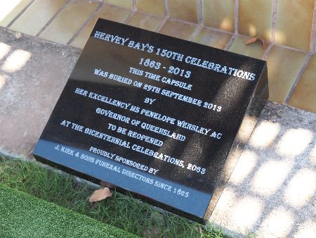 Time Capsule plaque